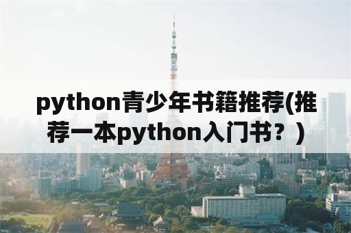 python青少年书籍推荐(推荐一本python入门书？)